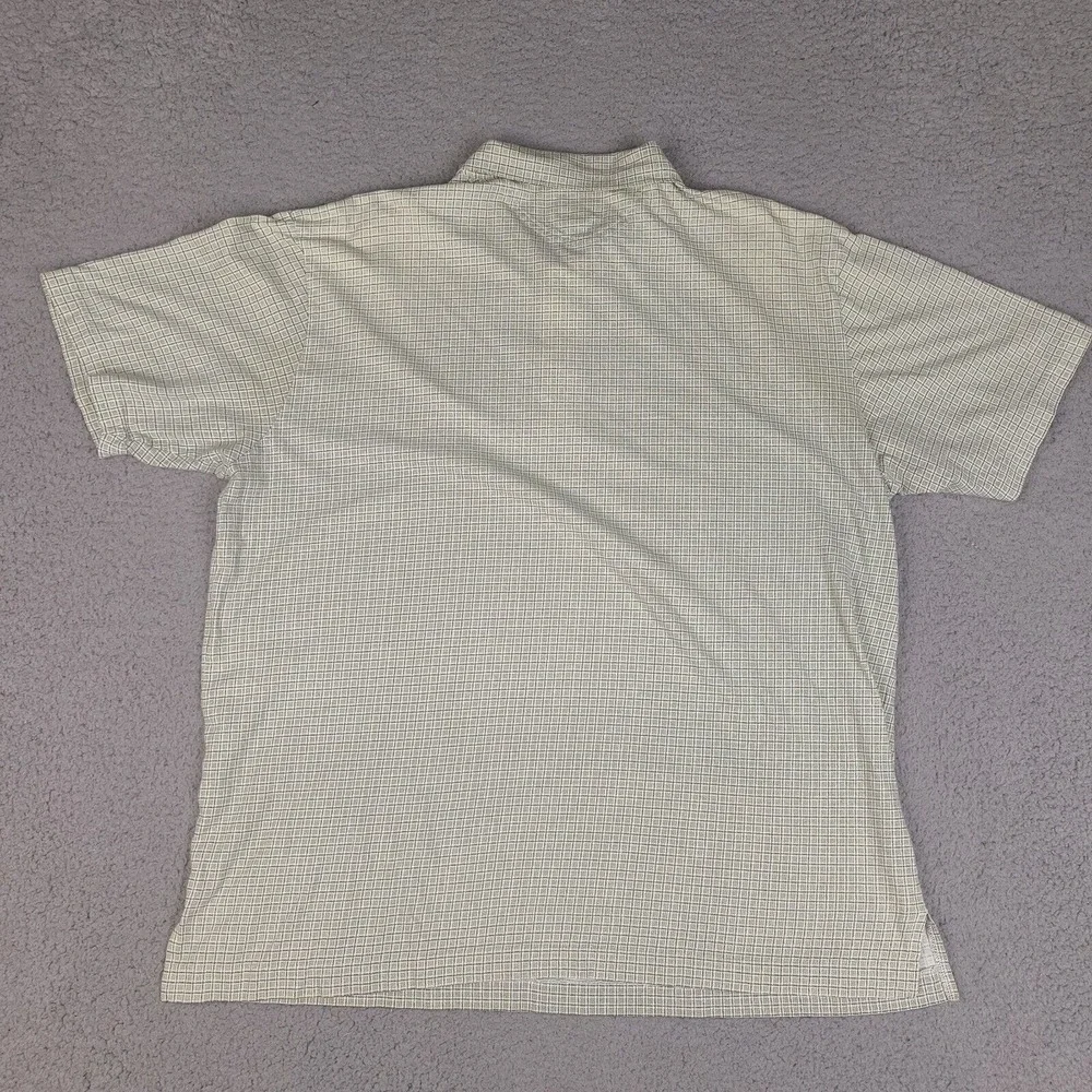 Ralph Lauren Polo‎ Jeans Co Polo Shirt Mens Large Green Plaid Soft Cotton